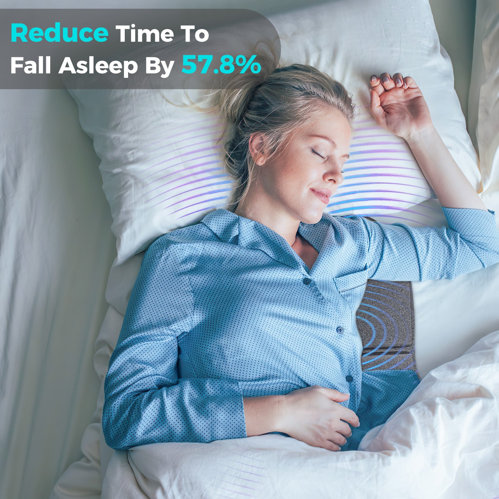 MindLax reduce time to fall asleep by 57.8%
